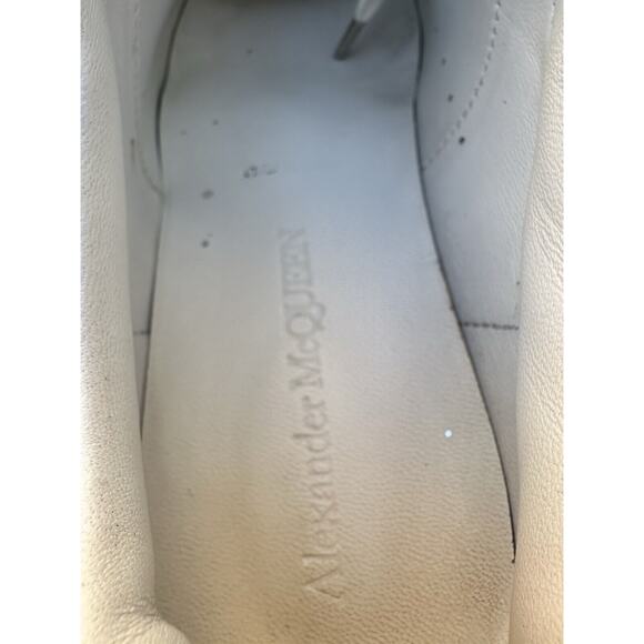 Alexander McQueen unisex Oversized Sneaker Clear Sole - White Womens Size EU 40 - Picture 11 of 13